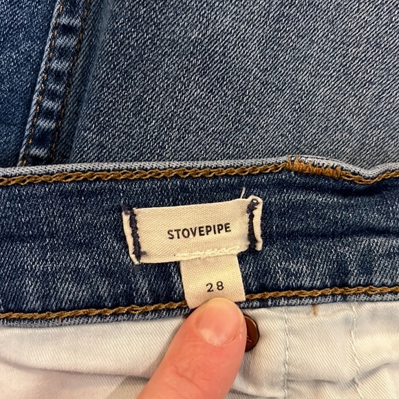 Madewell Stovepipe Jeans in Dearham Wash - Picture 10 of 15